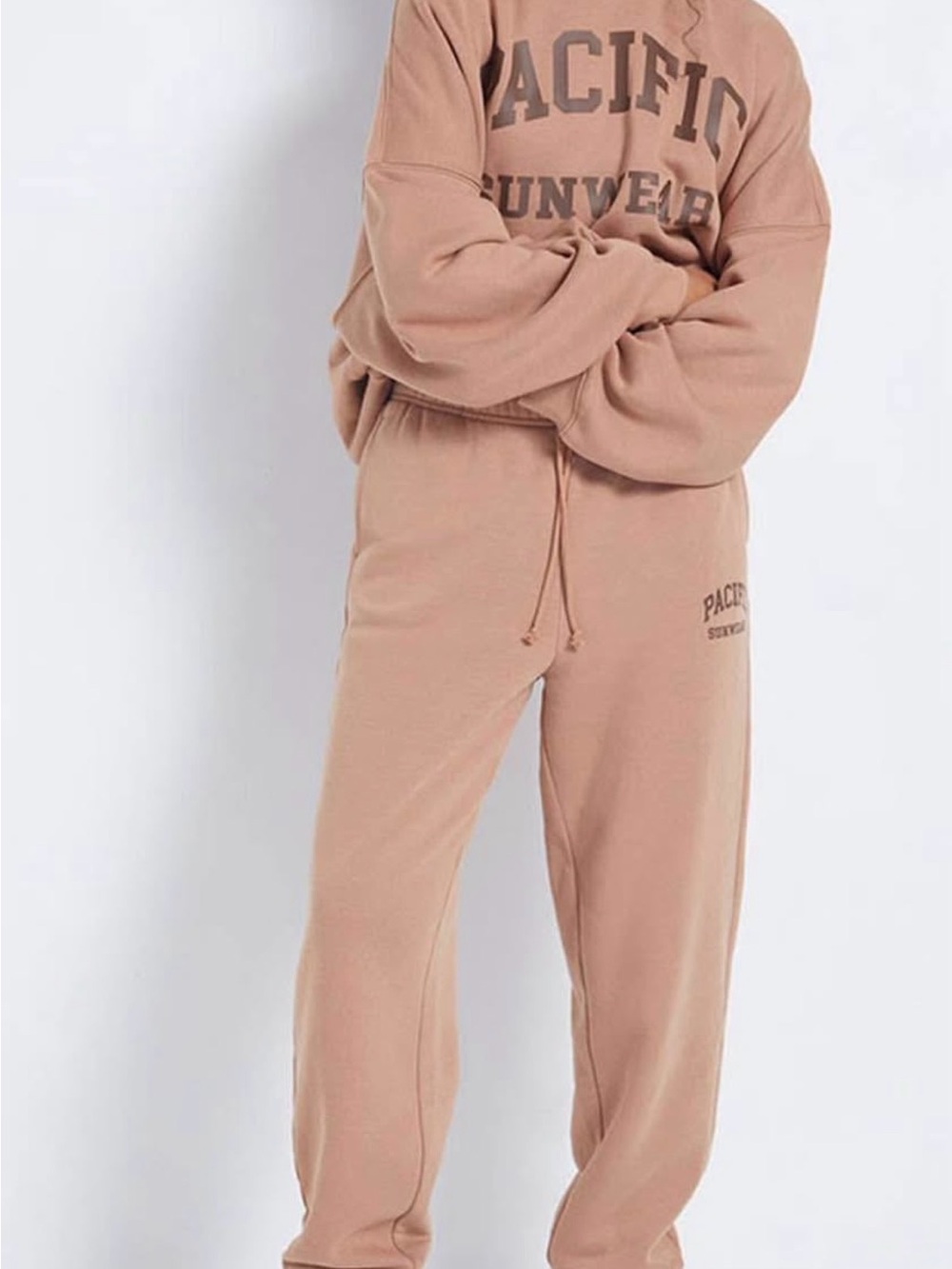 Pacific Sunwear PacSun Jogger Sweatpants Size XS Brown Color 26 Inch Inseam